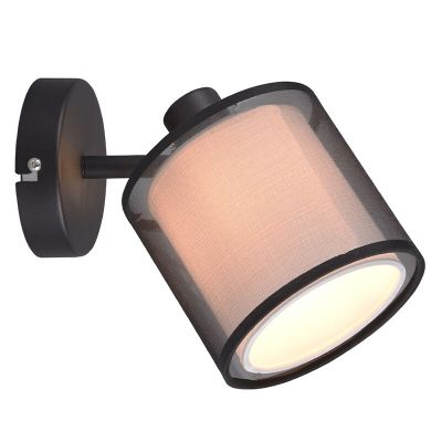 Anthrazit Wandstrahler Modern, Mirle