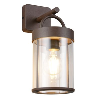 Rostfarbene Außenleuchte Modern, Piter, IP44