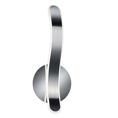Chrom Wandleuchte Design, Resy, 11W, 4000K LED, 3-stufig dimmbar