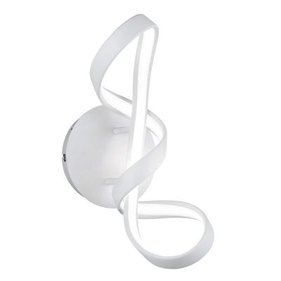 Weiße Wandleuchte Design, Renso, 18W, 4000K LED, 3-stufig dimmbar