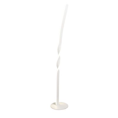 Weiße Stehlampe Design, Quirinus, 19W, 4000K LED, mit Schalter