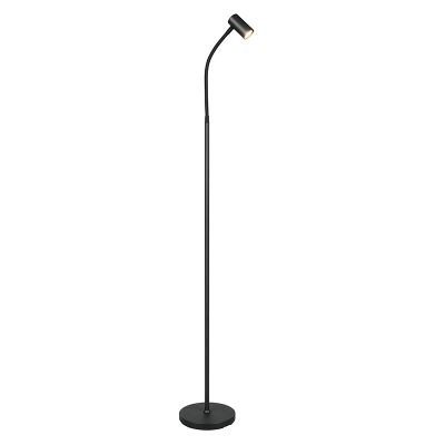 Schwarze Stehlampe Modern, Suradj, mit Schalter