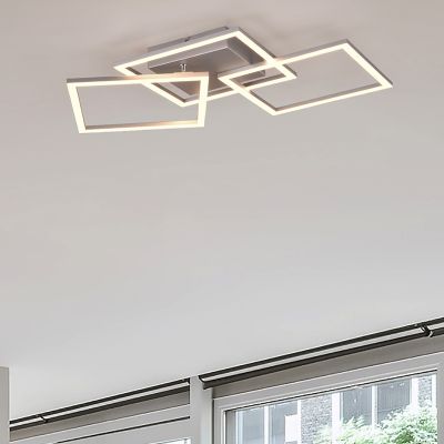 Chrom Deckenlampe Modern, Margaux, 31W, 3000K LED