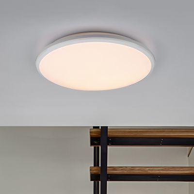 Weiße Deckenlampe Modern, Celine, 20W, 4000K LED, 3-stufig dimmbar