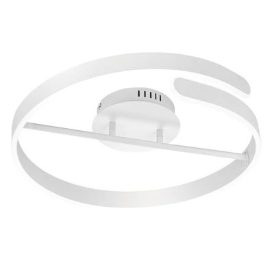 Weiße Deckenlampe Design, Resy, 37W, 4000K LED, 3-stufig dimmbar