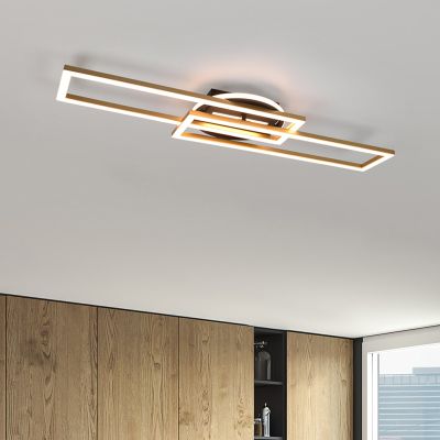 Messing Deckenlampe Modern, Jadon, 30W, warm- bis kaltweiß einstellbare LED