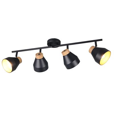 Schwarze Deckenstrahler Modern, Riette