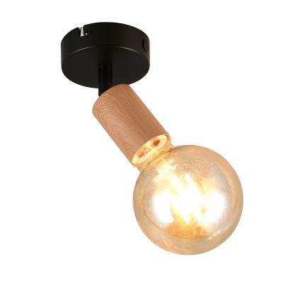 Braune Deckenstrahler Vintage, Rihab