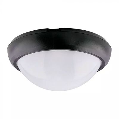 Kunststoff Galerie Beleuchtung Schwarz, Xenia, 8W, 6400K LED, IP54