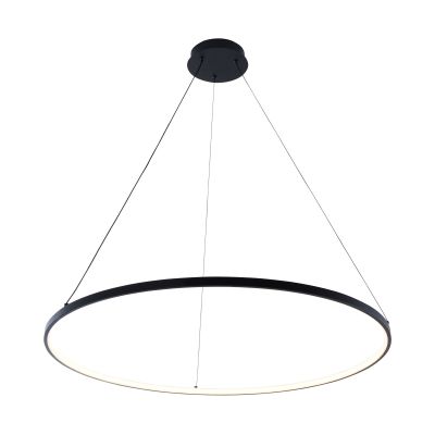 Design Pendelleuchte Schwarz, Kubra, 36W, warm- bis kaltweiß einstellbare LED