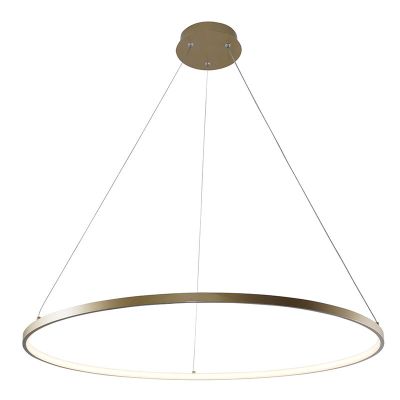 Design Pendelleuchte Gold, Kubra, 36W, warm- bis kaltweiß einstellbare LED