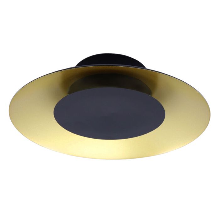 Moderne Deckenlampe Gold, Denyse, 15W, 3000K LED