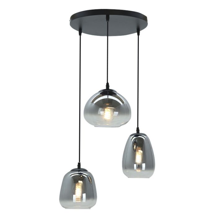Design Pendelleuchte Grau, Semra