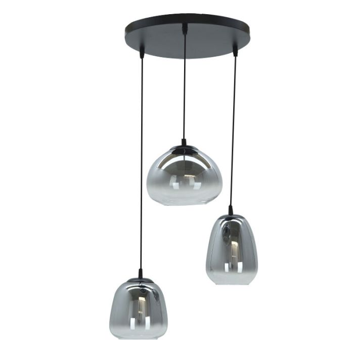 Design Pendelleuchte Grau, Semra