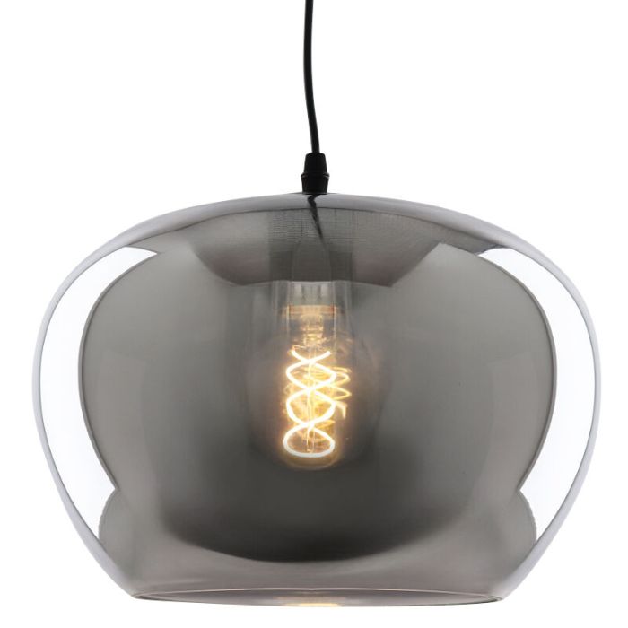 Design Pendelleuchte Esszimmer Grau, Vidro
