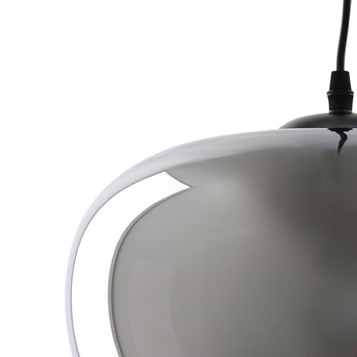 Design Pendelleuchte Esszimmer Grau, Vidro