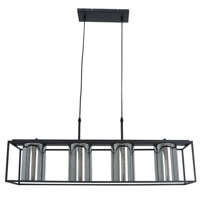 Moderne Pendelleuchte Schwarz, Jessa