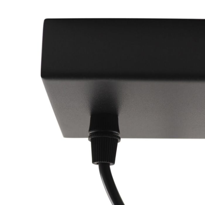 Moderne Pendelleuchte Schwarz, Jessa