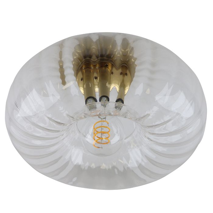 Retro Deckenleuchte Transparent, Diane