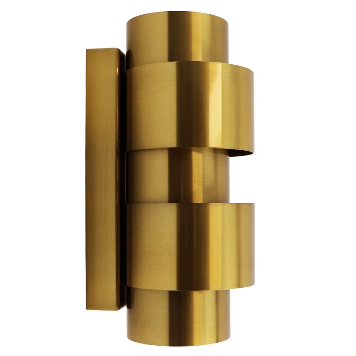 Moderne Wandleuchte Messing, Ludo