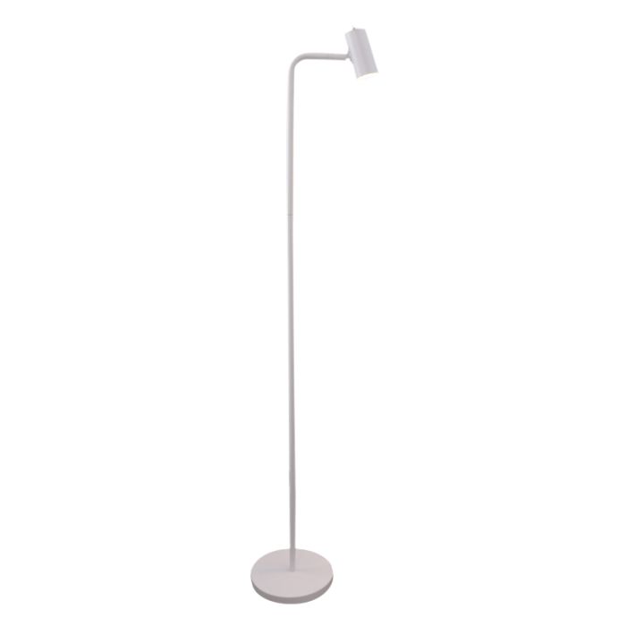 Moderne Stehlampe Weiß, Carlos, mit Schalter