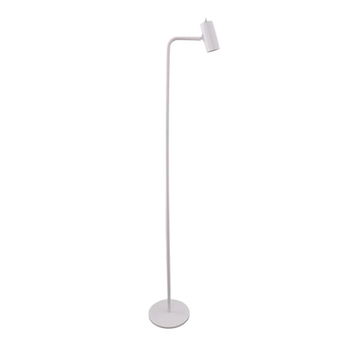 Moderne Stehlampe Weiß, Carlos, mit Schalter