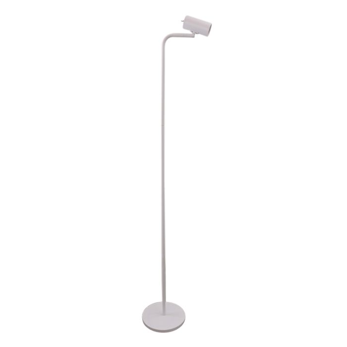 Moderne Stehlampe Weiß, Carlos, mit Schalter