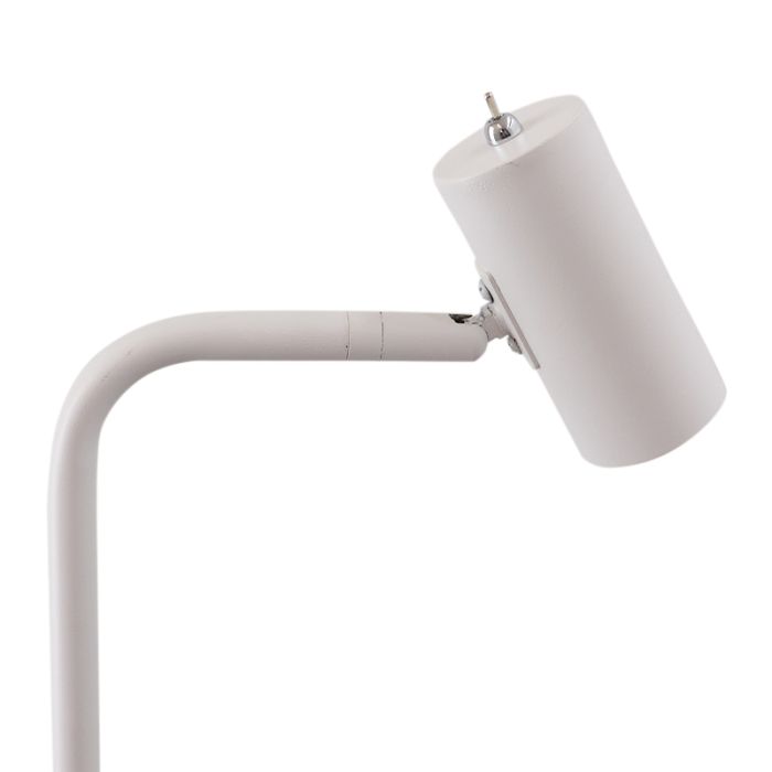 Moderne Stehlampe Weiß, Carlos, mit Schalter