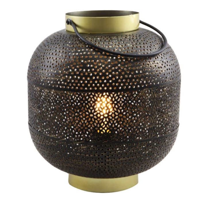 Moderne Tischleuchte Gold, Sivar, mit Schalter