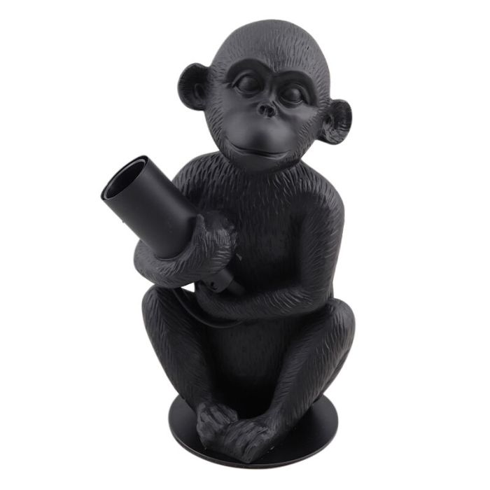Moderne Affenlampe Schwarz, Monkey, mit Schalter