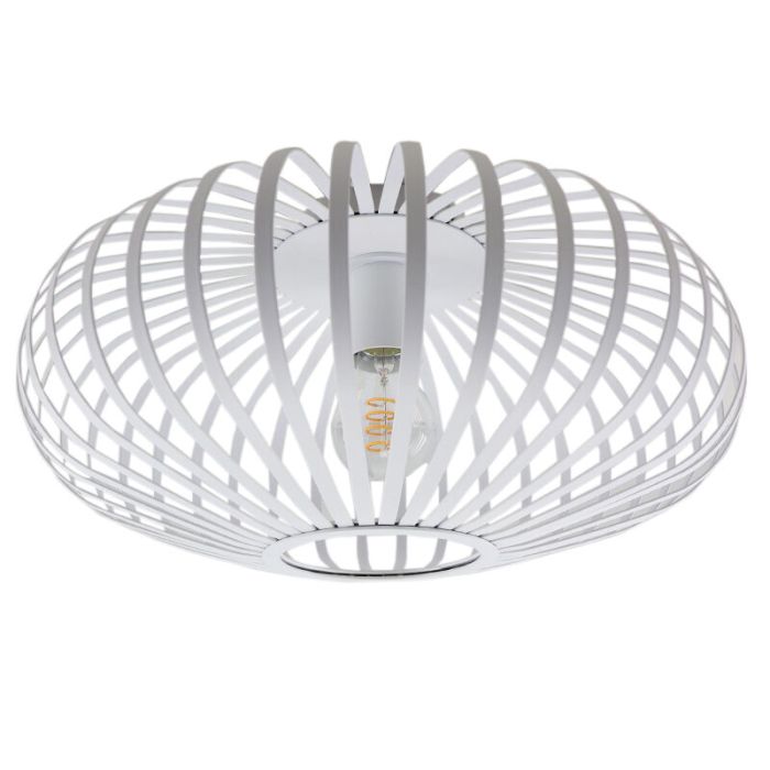 Industrielle Deckenlampe Weiß, Lieve