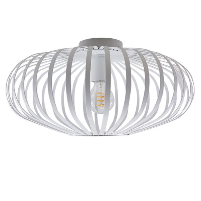 Industrielle Deckenlampe Weiß, Lieve