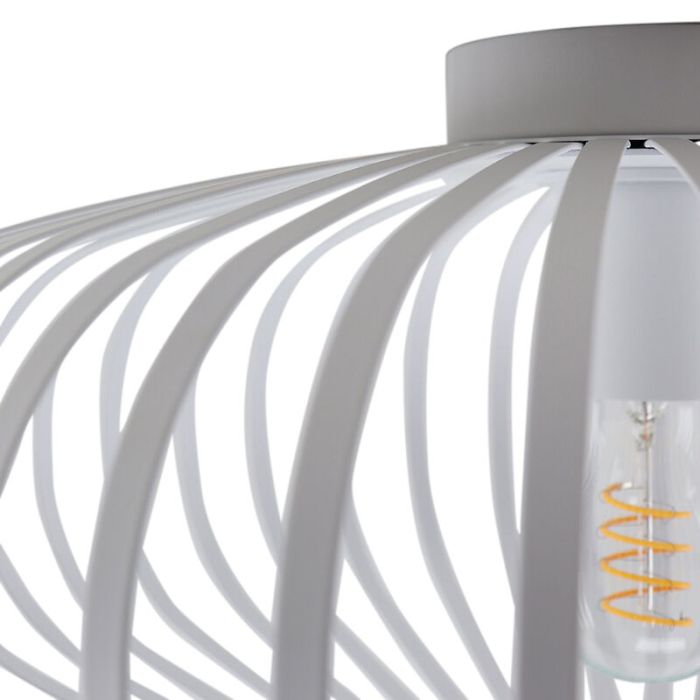 Industrielle Deckenlampe Weiß, Lieve