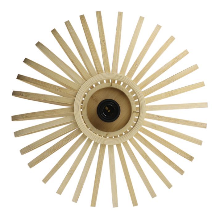 Bambus Deckenlampe Braun, Lieve