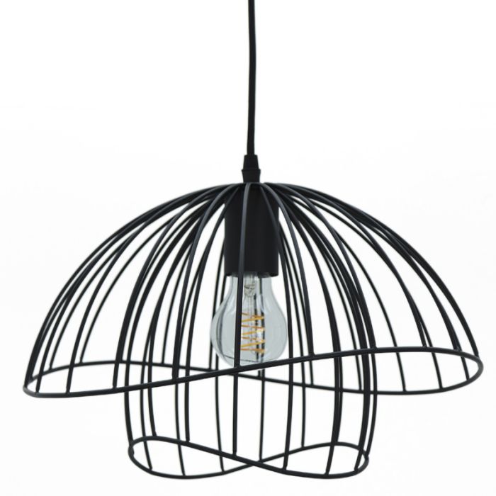 Moderne Pendelleuchte Schwarz, Jolien