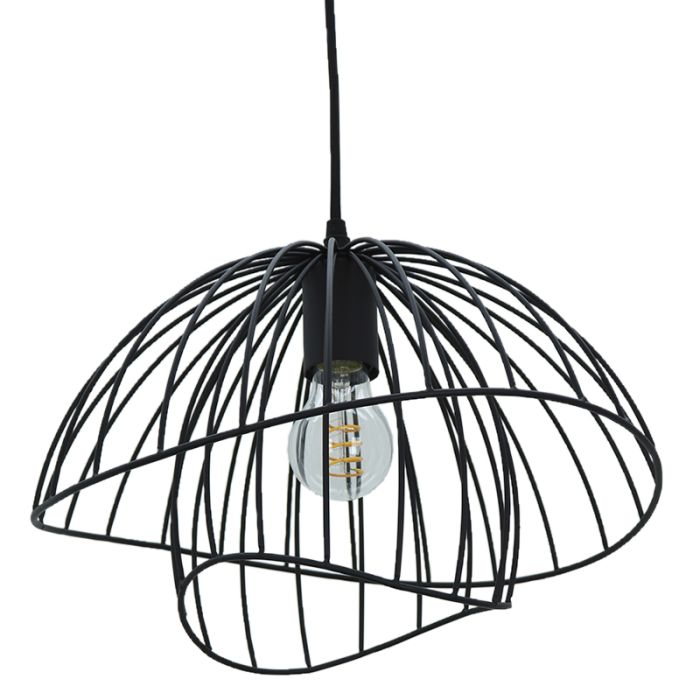 Moderne Pendelleuchte Schwarz, Jolien