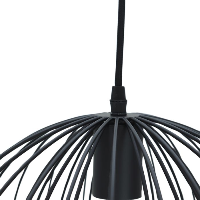 Moderne Pendelleuchte Schwarz, Jolien