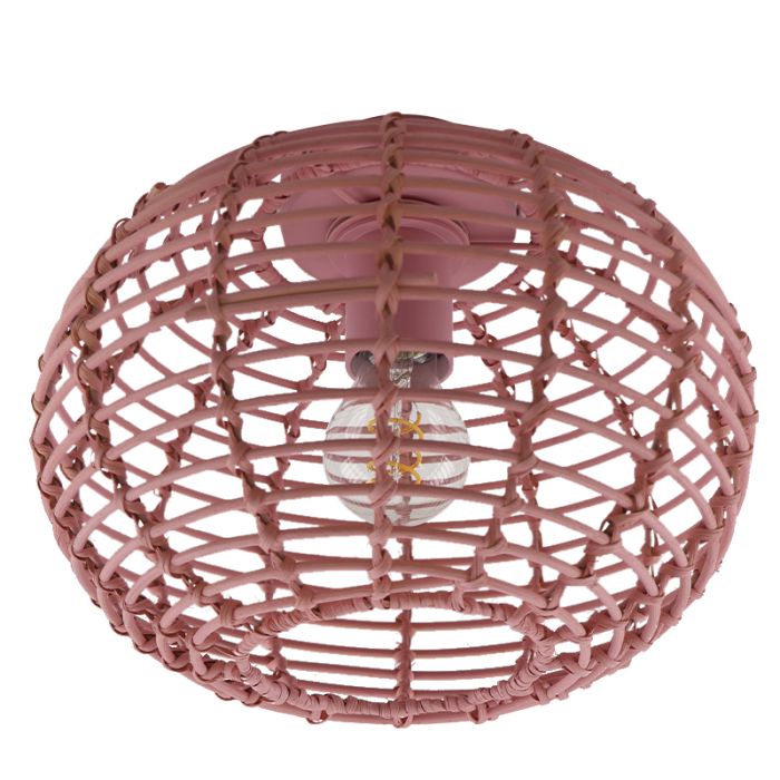 Rattan Deckenleuchte Rosa, Roza