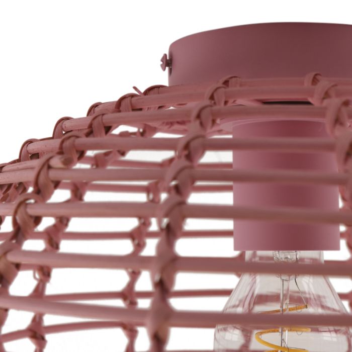 Rattan Deckenleuchte Rosa, Roza