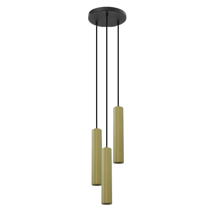 Moderne Pendelleuchte Messing, Nadi
