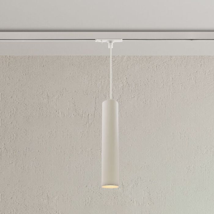Moderne 1 phase Schienen Lampe Weiß, Nadi