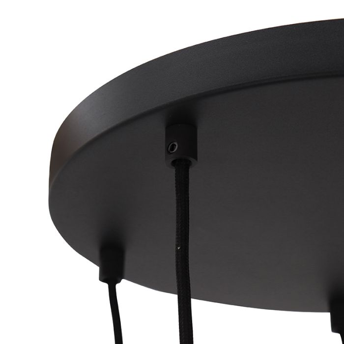 Moderne Pendelleuchte Schwarz, Gianni