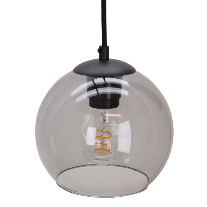Moderne Pendelleuchte Schwarz, Gianni
