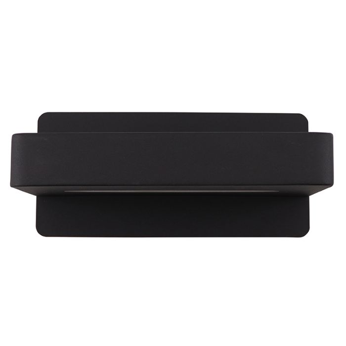 Moderne Wandleuchte Schwarz, Gregor, 10W, 3000K LED, mit Schalter