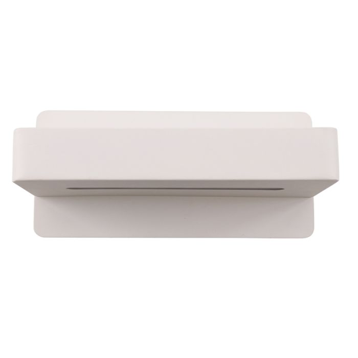 Moderne Wandleuchte Weiß, Gregor, 10W, 3000K LED, mit Schalter