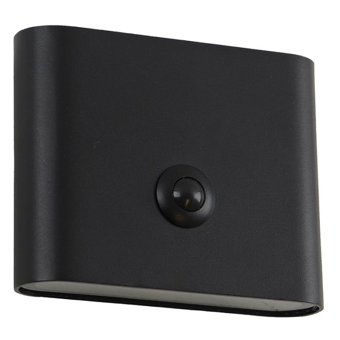 Moderne aufladbare Wandleuchte Schwarz, Rodigo, 1W, 3000K LED, IP44
