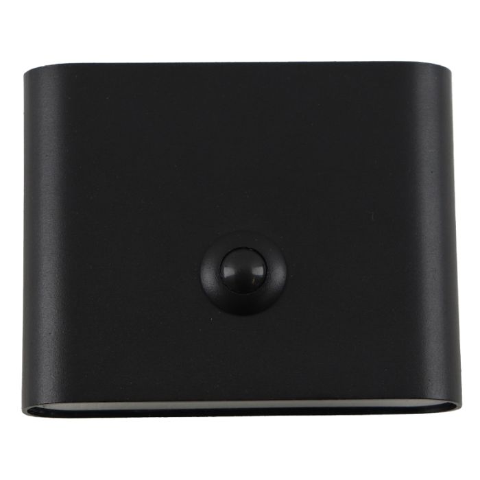Moderne aufladbare Wandleuchte Schwarz, Rodigo, 1W, 3000K LED, IP44