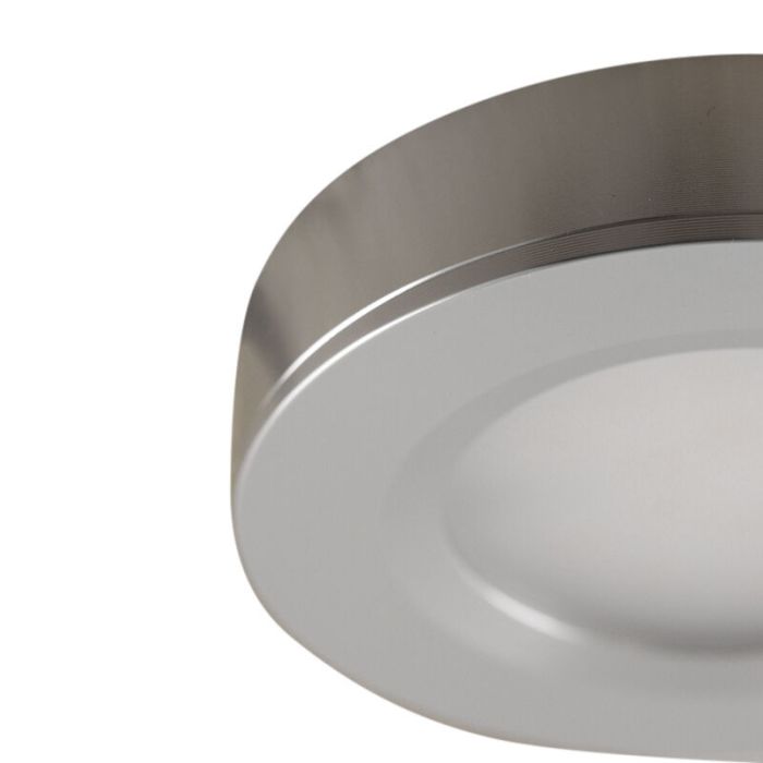 Runde Küchenschrankleuchte, silber