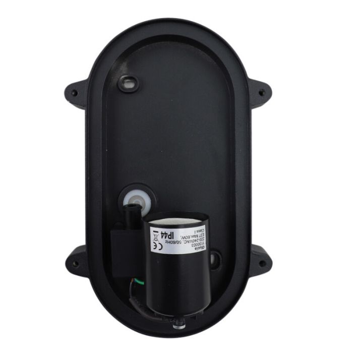 Industrielle Außenleuchte Schwarz, Luce, IP44