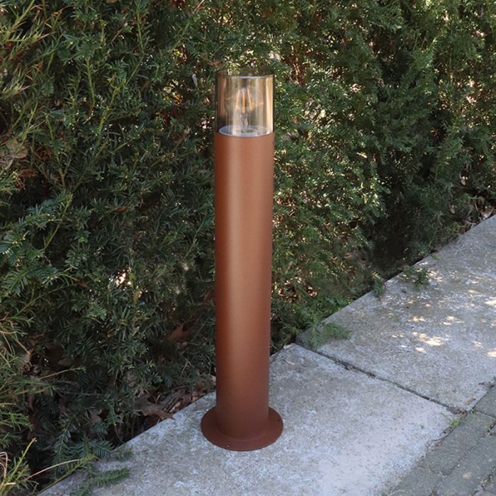 Moderne Außenleuchte Rostfarbe, Sanel, IP44